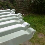 Little birds all in a row